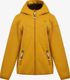 Schmuddelwedda Fleecejacken Fleecejacke Kinder Senf