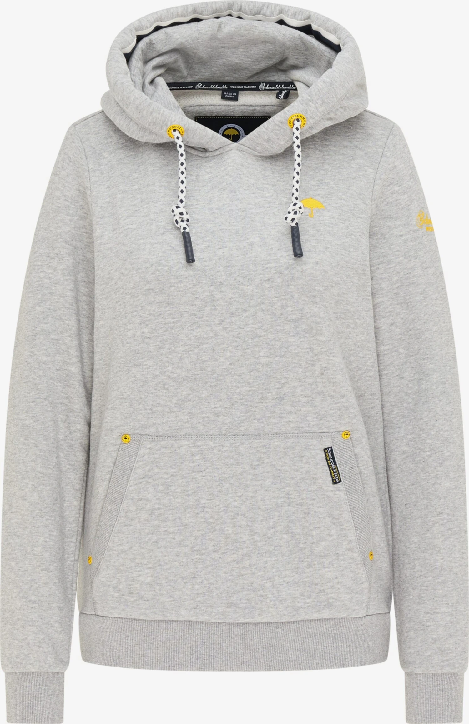 Schmuddelwedda Hoodies Hoodie Frauen Hellgrau